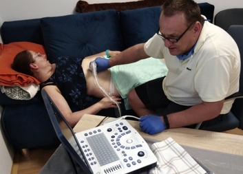 S přenosným ultrazvukem je péče v Domácím hospici Bárka ještě profesionálnější