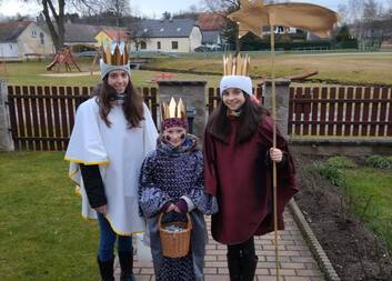 My tři králové jdeme k vám…