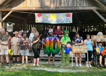  Odlehčovací služba Adapta oslavila 10 let novým rekordem na hradě Roštejn