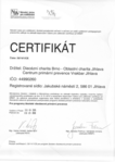 Certifikát 2014
