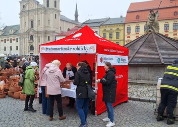 Svatomartinský rohlíček pomohl Adaptě částkou 72 185 Kč