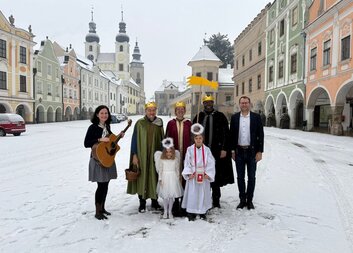 Tříkrálová sbírka klepe na dveře:  Oblastní charita Jihlava vypraví do ulic téměř 1 500 koledníků