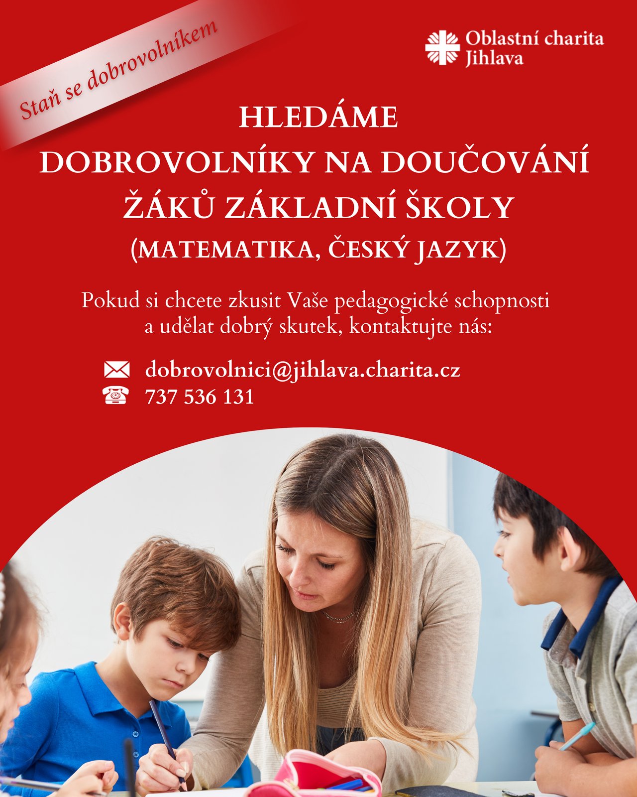 staň se dobrovolníkem