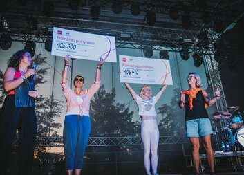 Vysočinafest pomáhal: Vyšlapali jste pro nás 106 410 Kč na nové auto!