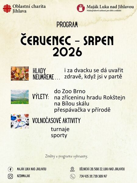 Prázdniny - Leták  (Příspěvek na Instagramu (3  4))